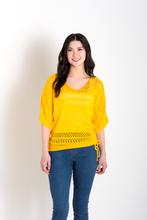 Load image into Gallery viewer, Simply Noelle Crochet Drawstring Top