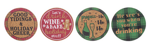 Fun & Festive Cork Coasters