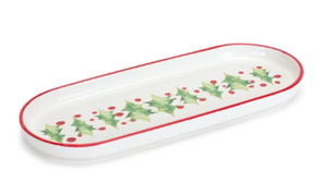 Ceramic Holly Tray