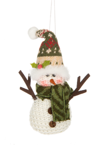 Comfy & Cozy Christmas - snowman ornaments