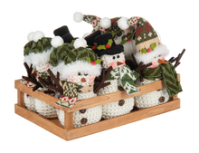 Load image into Gallery viewer, Comfy &amp; Cozy Christmas - snowman ornaments