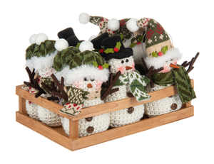 Comfy & Cozy Christmas - snowman ornaments