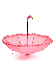 Load image into Gallery viewer, Pink Flamingo Umbrella