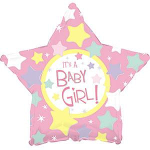 It’s A Girl Star Balloon