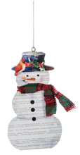 Load image into Gallery viewer, A Winter Story - Snowman Ornaments