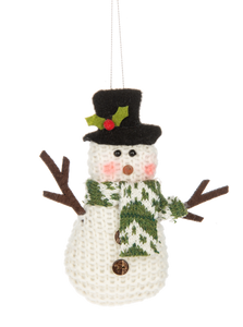 Comfy & Cozy Christmas - snowman ornaments