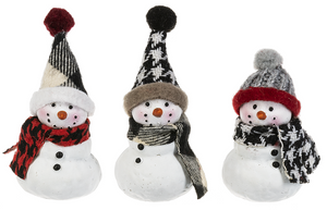 Cozy Snowman Basket Charms