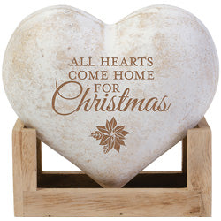 3-D Heart and Stand:  All Hearts Come Home