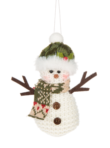 Comfy & Cozy Christmas - snowman ornaments