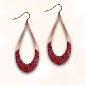 R Earrings RO Copper