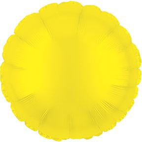 Sunshine Yellow Round Balloon