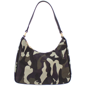 Kate Nylon Hobo - Pink or Camo