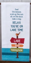 Load image into Gallery viewer, Tea Towel - Lake Life