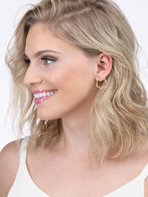 Load image into Gallery viewer, Gold Twist Ribbon Hoop