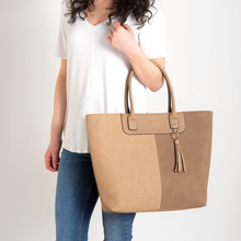 Load image into Gallery viewer, Split Tote - Black